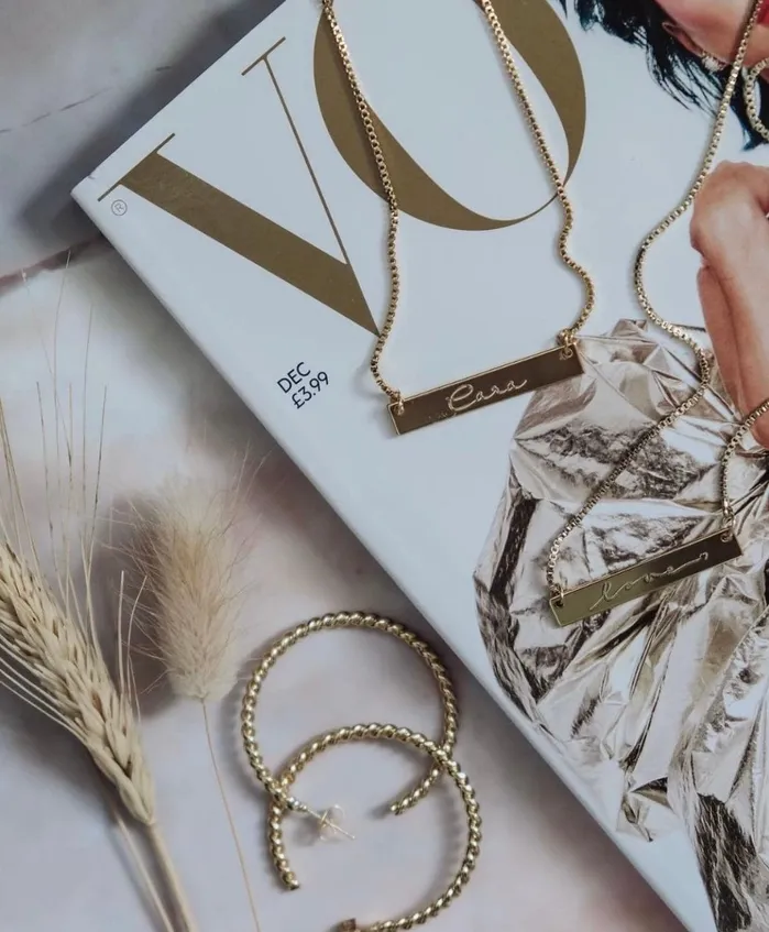Betty and Biddy Necklaces Cara Bar Necklace