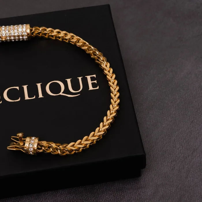 Bracelets 15mm Franco Bracelet IceClique Jewelry