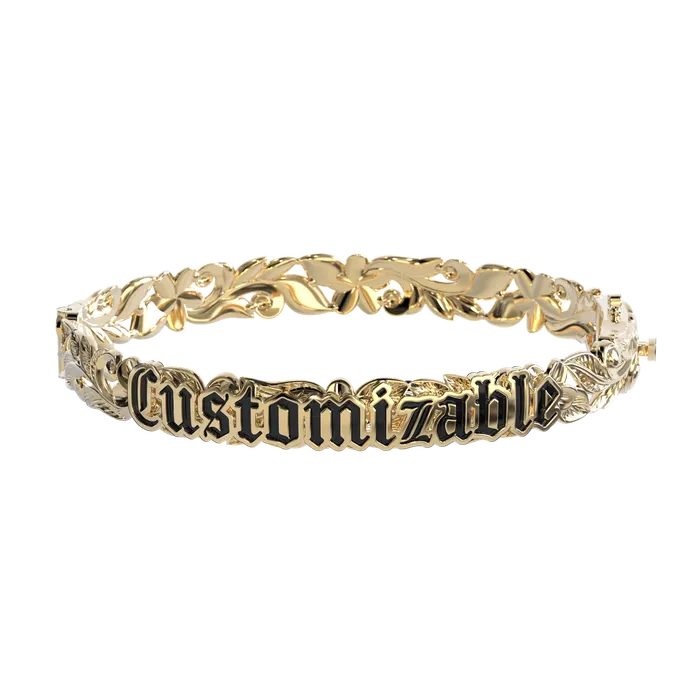 Bracelets Customizable Hawaiian Hinge Bracelet Maui Divers Jewelry