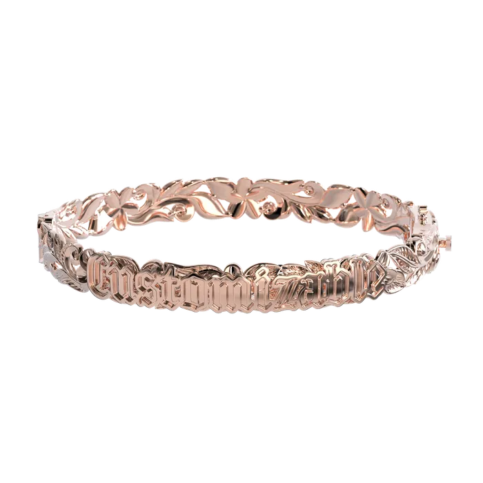 Bracelets Customizable Hawaiian Hinge Bracelet Maui Divers Jewelry