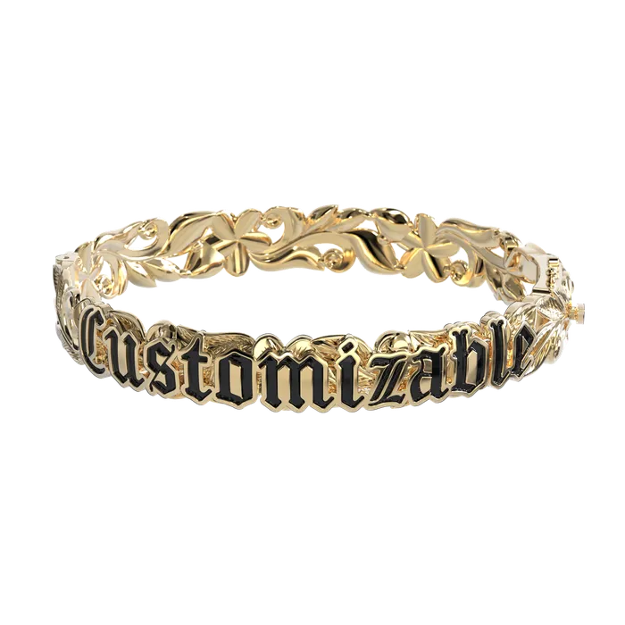 Bracelets Customizable Hawaiian Hinge Bracelet Maui Divers Jewelry