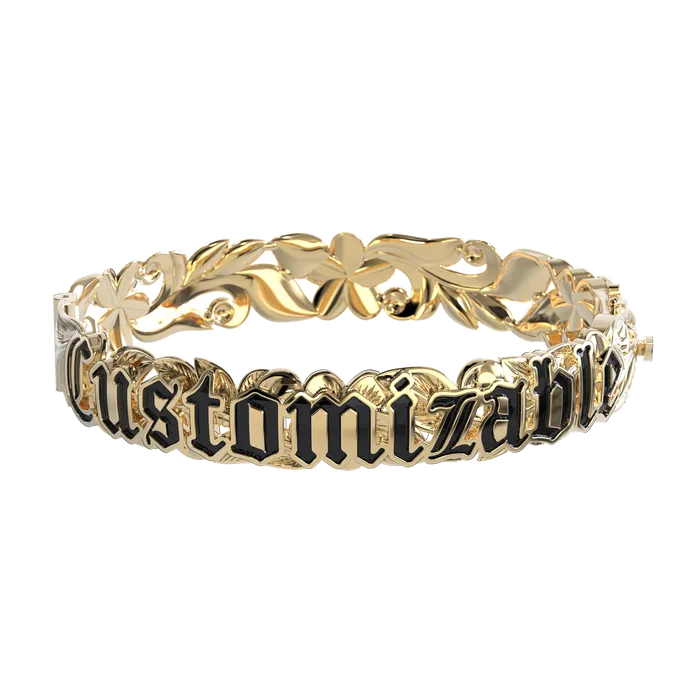 Bracelets Customizable Hawaiian Hinge Bracelet Maui Divers Jewelry