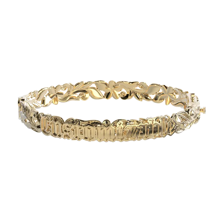 Bracelets Customizable Hawaiian Hinge Bracelet Maui Divers Jewelry