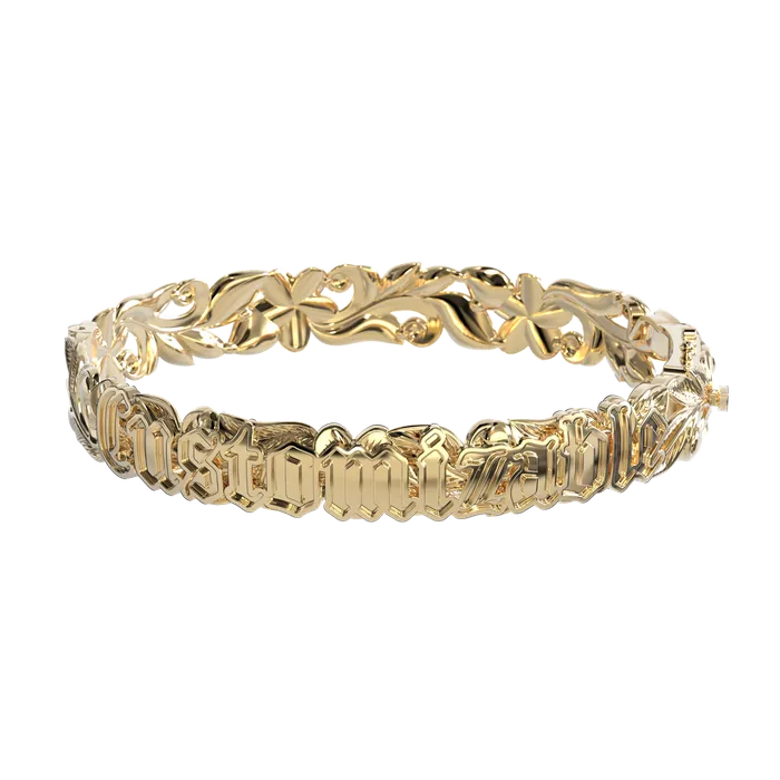 Bracelets Customizable Hawaiian Hinge Bracelet Maui Divers Jewelry