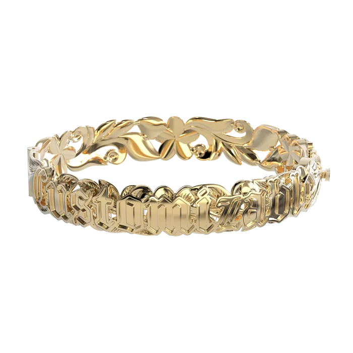 Bracelets Customizable Hawaiian Hinge Bracelet Maui Divers Jewelry