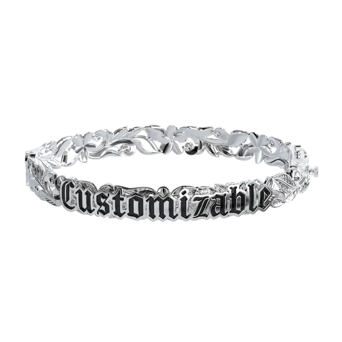Bracelets Customizable Hawaiian Hinge Bracelet Maui Divers Jewelry