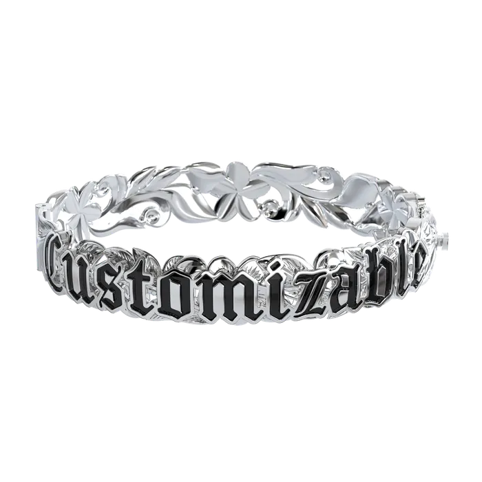 Bracelets Customizable Hawaiian Hinge Bracelet Maui Divers Jewelry