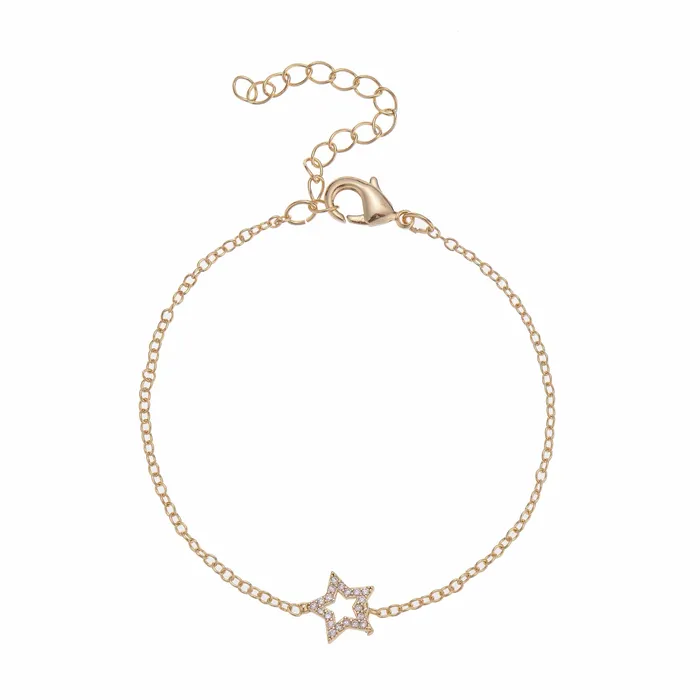 Bridal Diamante Star Bracelet Betty and Biddy Bracelets