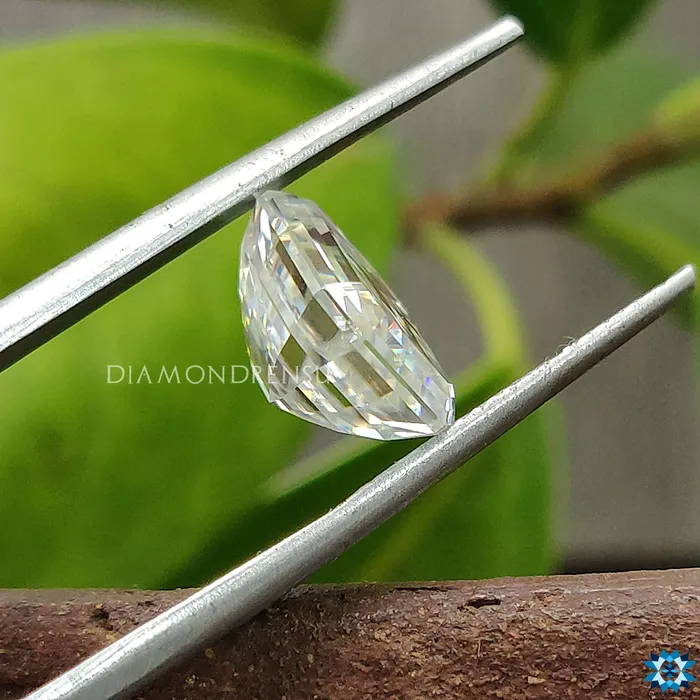 Diamondrensu Rings 210 CT Emerald cut Colorless Loose Moissanite best for Engagement Ring Diamondrensu Rings 210 CT Emerald cut Colorless Loose Moissanite best for Engagement Ring