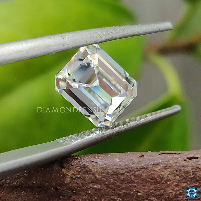 Diamondrensu Rings 210 CT Emerald cut Colorless Loose Moissanite best for Engagement Ring Diamondrensu Rings 210 CT Emerald cut Colorless Loose Moissanite best for Engagement Ring