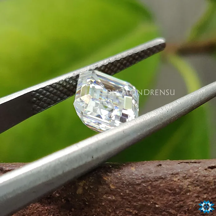 Diamondrensu Rings 210 CT Emerald cut Colorless Loose Moissanite best for Engagement Ring Diamondrensu Rings 210 CT Emerald cut Colorless Loose Moissanite best for Engagement Ring