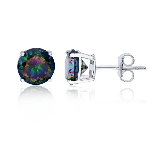 Earrings Silver Sterling Silver Polished Hypoallergenic 4mm Simulated Diamond Birthstone Solitaire Stud Earrings Earrings Silver Sterling Silver Polished Hypoallergenic 4mm Simulated Diamond Birthstone Solitaire Stud Earrings