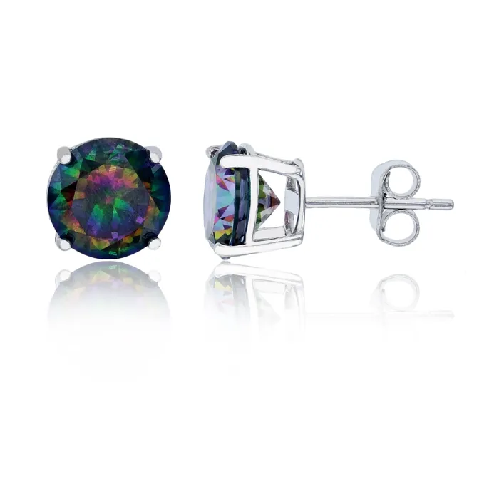 Earrings Silver Sterling Silver Polished Hypoallergenic 4mm Simulated Diamond Birthstone Solitaire Stud Earrings Earrings Silver Sterling Silver Polished Hypoallergenic 4mm Simulated Diamond Birthstone Solitaire Stud Earrings
