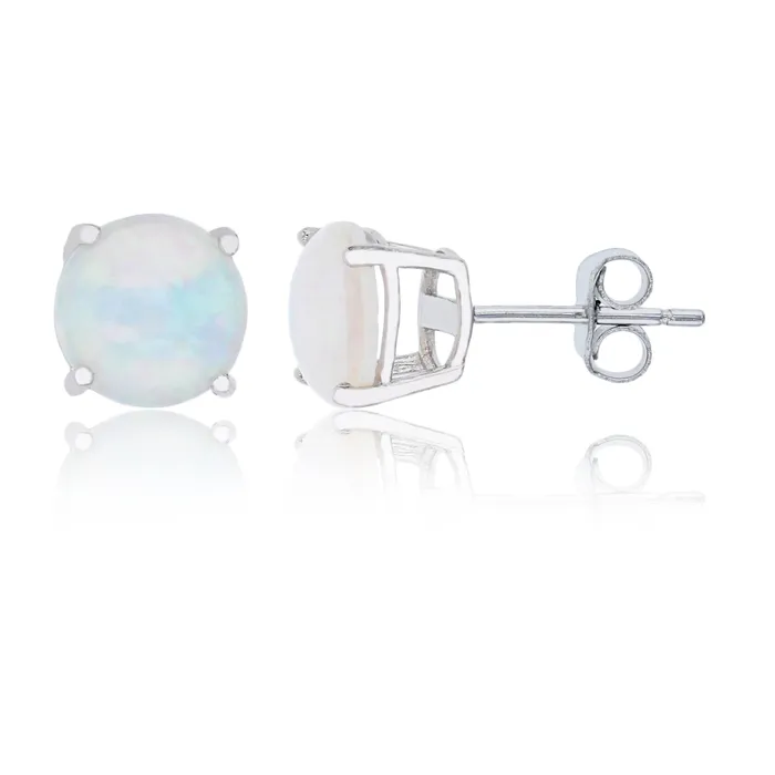 Earrings Silver Sterling Silver Polished Hypoallergenic 4mm Simulated Diamond Birthstone Solitaire Stud Earrings Earrings Silver Sterling Silver Polished Hypoallergenic 4mm Simulated Diamond Birthstone Solitaire Stud Earrings