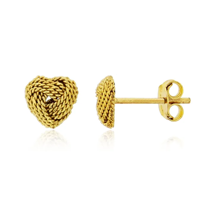 Earrings Sterling Silver Cable Twist Heart Shape Love Knot Stud Earrings for Women 7mm Stud Earrings Secure Friction Back Closure 14k Plated Shiny Classic Earrings Silver Earrings Sterling Silver Cable Twist Heart Shape Love Knot Stud Earrings for Women 7mm Stud Earrings Secure Friction Back Closure 14k Plated Shiny Classic Earrings Silver