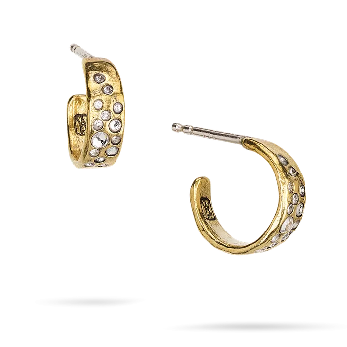 Earrings Waxing Poetic Starshower Palomar Huggie Hoop