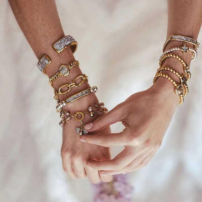 Ensemble Bracelet Aurora Borealis Waxing Poetic Bracelets