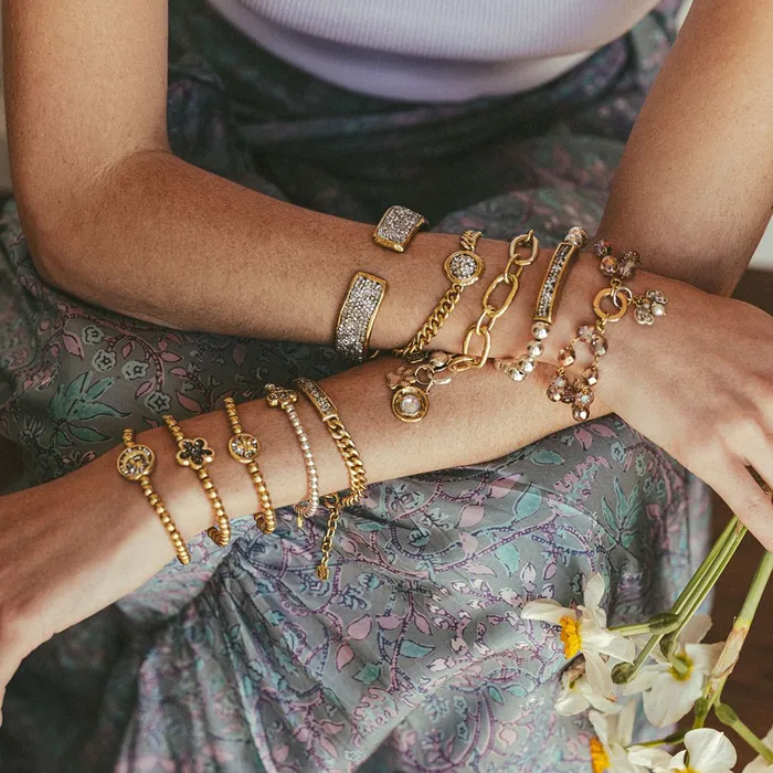 Ensemble Bracelet Aurora Borealis Waxing Poetic Bracelets
