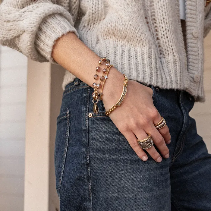 Ensemble Bracelet Aurora Borealis Waxing Poetic Bracelets