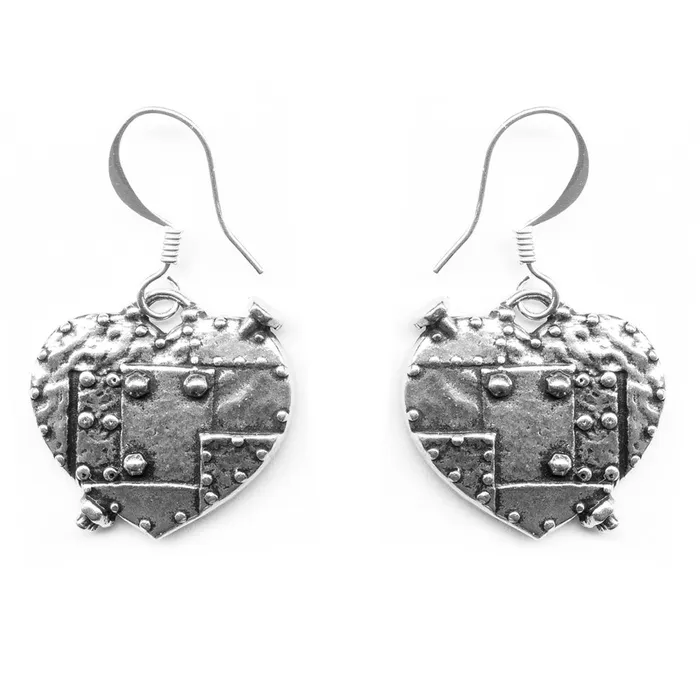 Fearless Heart Jewelry Set Necklace Earrings Oberon Design Necklaces