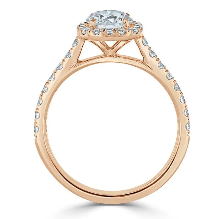 Flawless Moissanite Rings Round Cut Moissanite Halo Engagement Ring Tiffany Style Flawless Moissanite Rings Round Cut Moissanite Halo Engagement Ring Tiffany Style