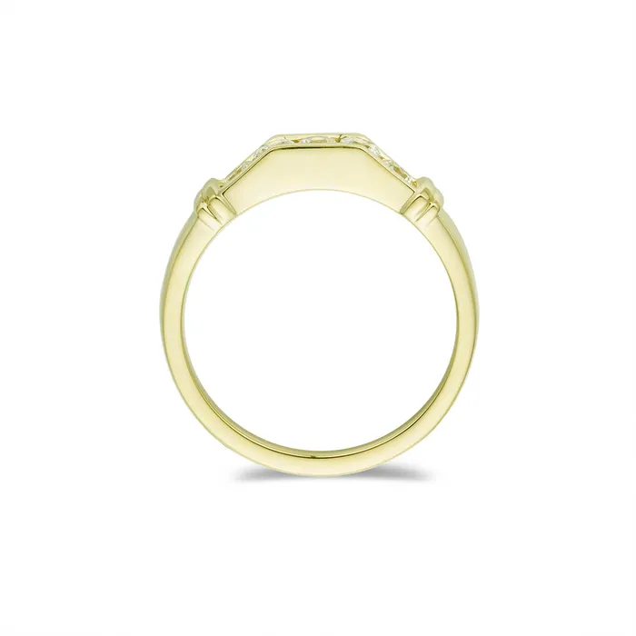 Genuine Gold Mens FiveStone Wedding Band LJ Rings Genuine Gold Mens FiveStone Wedding Band LJ Rings