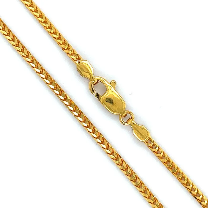 Gold Palace 22K Gold Statement Foxtail Chain PreStyled Sets