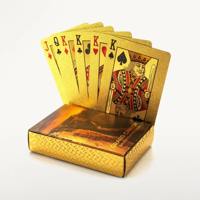 Grand Canyon Gold Playing Cards Kalifano PreStyled Sets