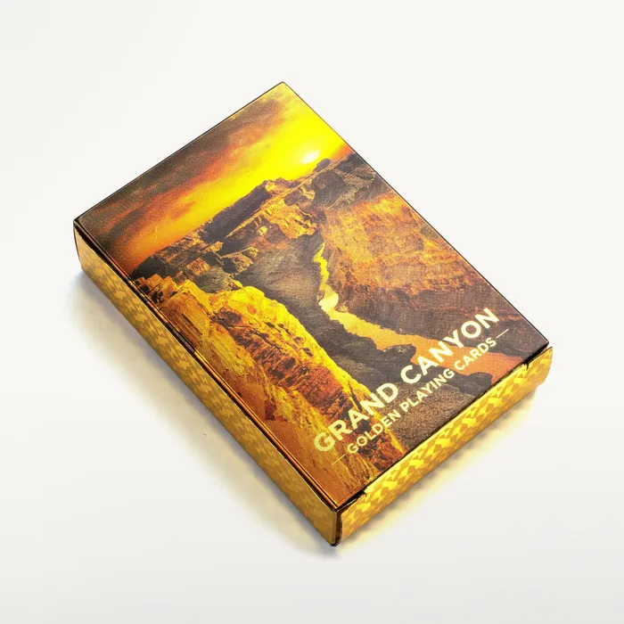 Grand Canyon Gold Playing Cards Kalifano PreStyled Sets