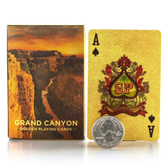Grand Canyon Gold Playing Cards Kalifano PreStyled Sets