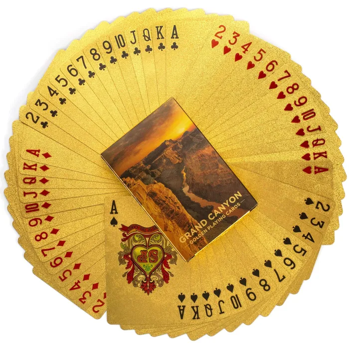 Grand Canyon Gold Playing Cards Kalifano PreStyled Sets