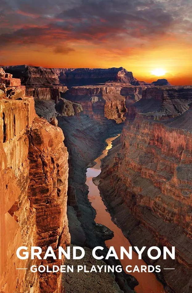 Grand Canyon Gold Playing Cards Kalifano PreStyled Sets