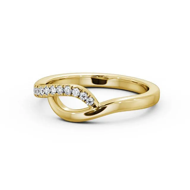 Half Eternity Ring Contemporary Design Flawless Moissanite Rings Half Eternity Ring Contemporary Design Flawless Moissanite Rings