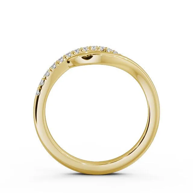 Half Eternity Ring Contemporary Design Flawless Moissanite Rings Half Eternity Ring Contemporary Design Flawless Moissanite Rings