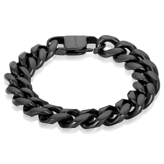 Invicta Jewelry Bracelets Crucible Mens 14mm Curb Bracelet