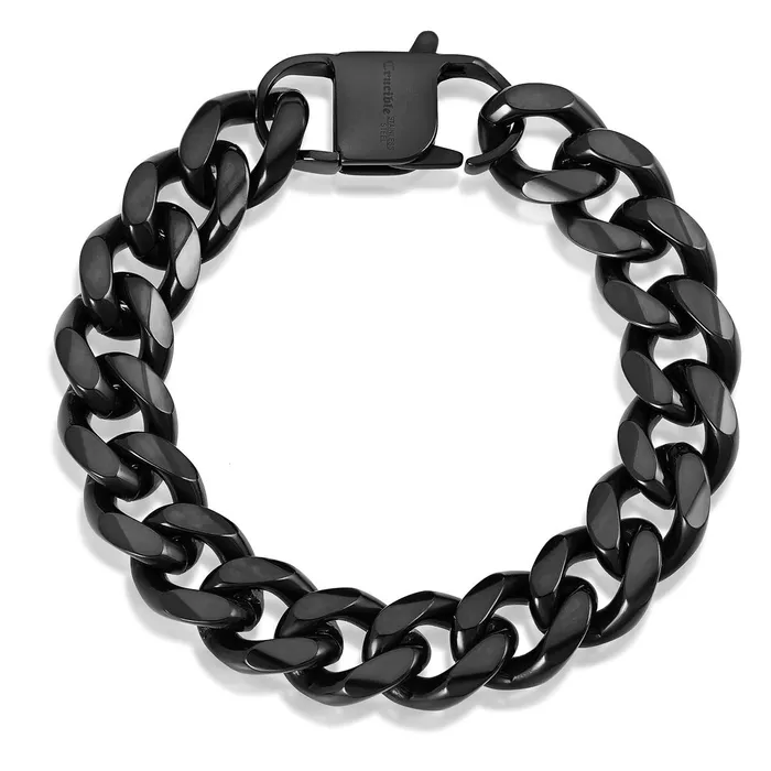 Invicta Jewelry Bracelets Crucible Mens 14mm Curb Bracelet