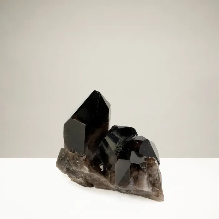 Kalifano Charm Necklaces Smoky Quartz Cluster from Brazil 11 33 lbs