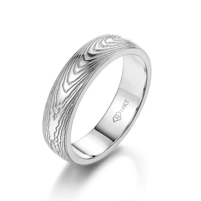 LJ Rings Wood Grain Ring