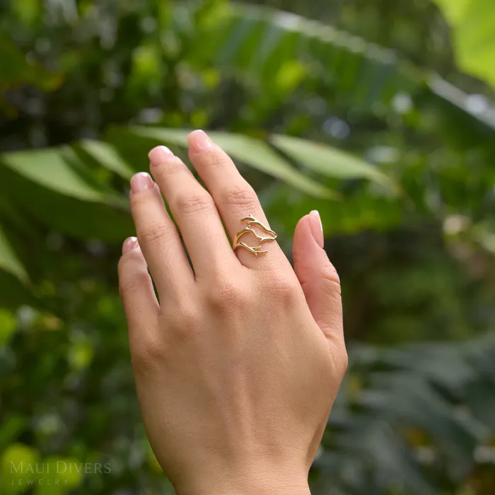 Maui Divers Jewelry Rings Heritage Ring in Gold