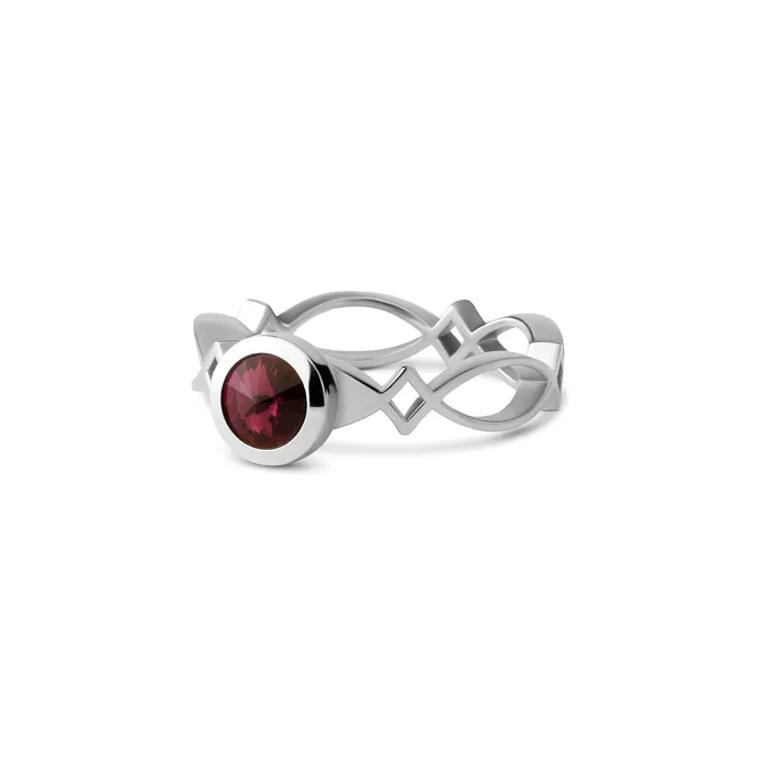 Melano Twisted Autumn Sunburst Ring Set Melano Rings