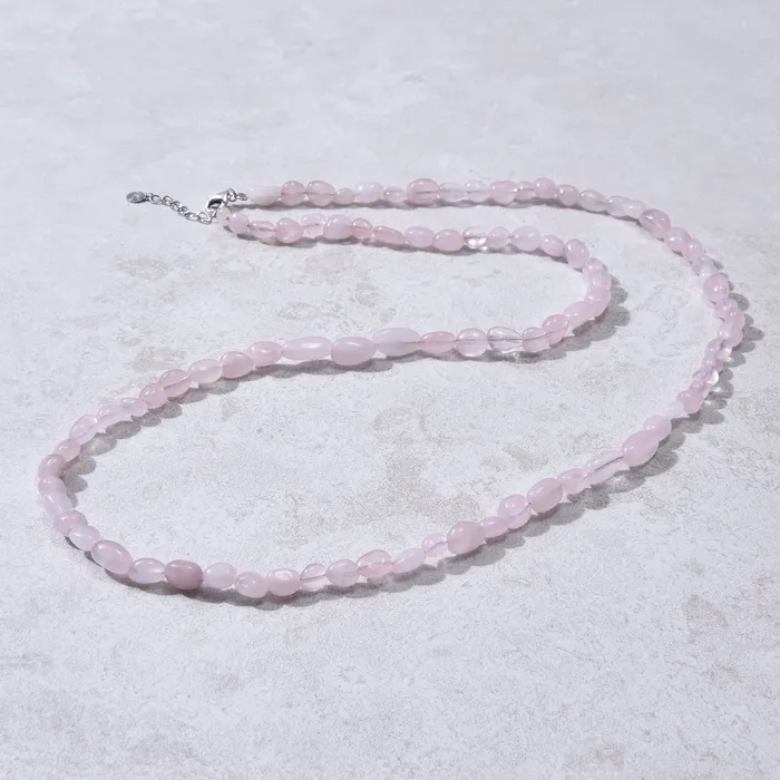 Necklaces 8mm Rose Quartz 30 Necklace Multi wrap Bracelet KALIFANO