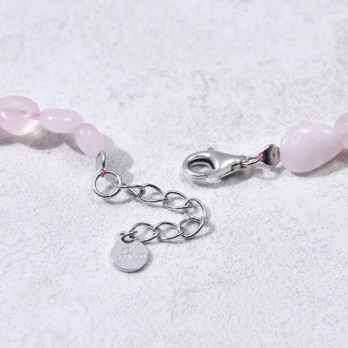 Necklaces 8mm Rose Quartz 30 Necklace Multi wrap Bracelet KALIFANO