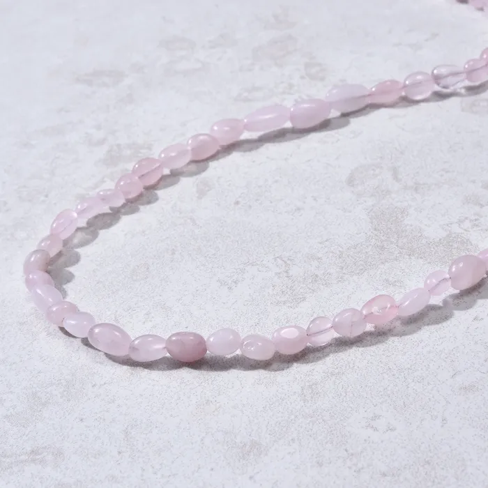 Necklaces 8mm Rose Quartz 30 Necklace Multi wrap Bracelet KALIFANO