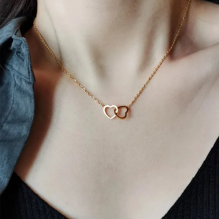 Necklaces Heart to Heart Necklace Hidden Forever