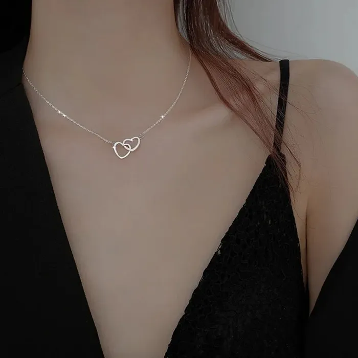 Necklaces Heart to Heart Necklace Hidden Forever