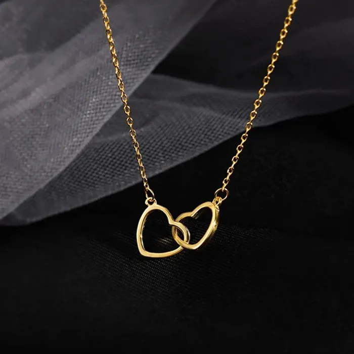 Necklaces Heart to Heart Necklace Hidden Forever