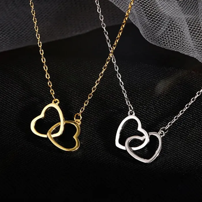 Necklaces Heart to Heart Necklace Hidden Forever