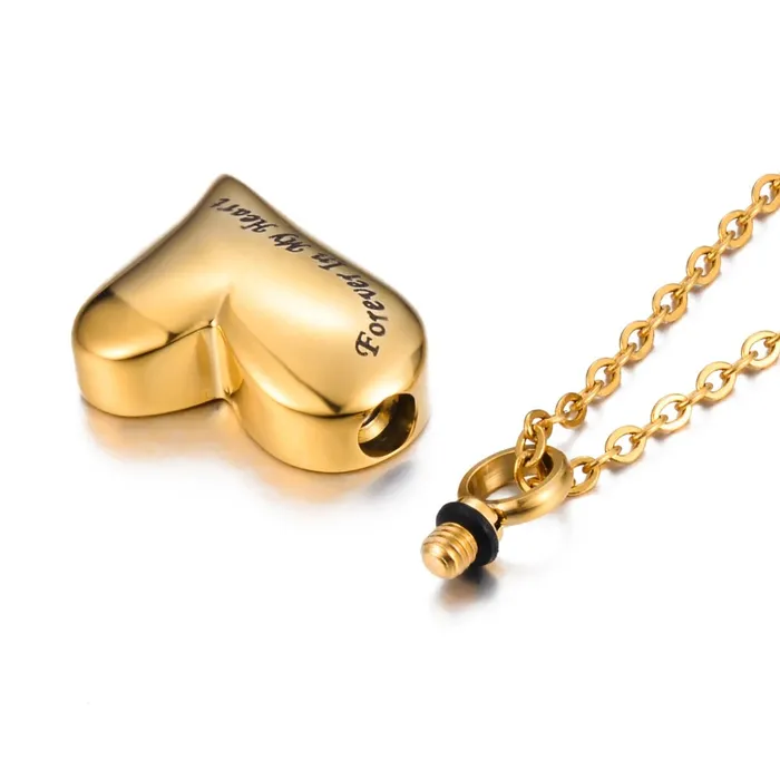 Necklaces Hidden Forever Forever in My Heart Urn Necklace