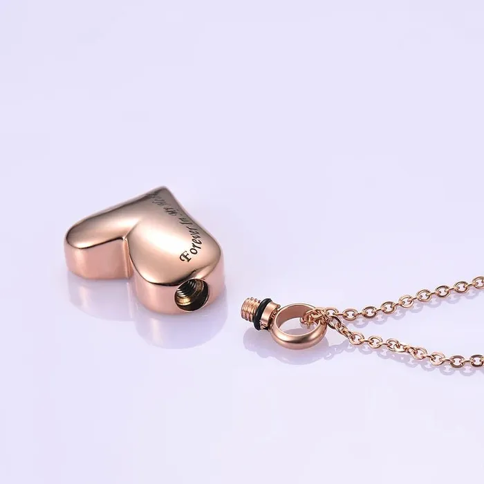 Necklaces Hidden Forever Forever in My Heart Urn Necklace