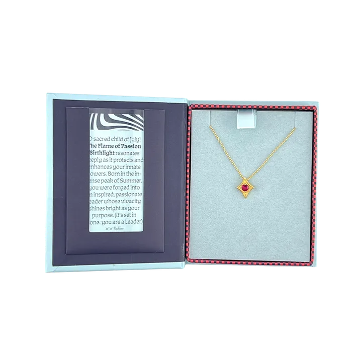 Necklaces Waxing Poetic A Star Is Born Birthstone Necklace July